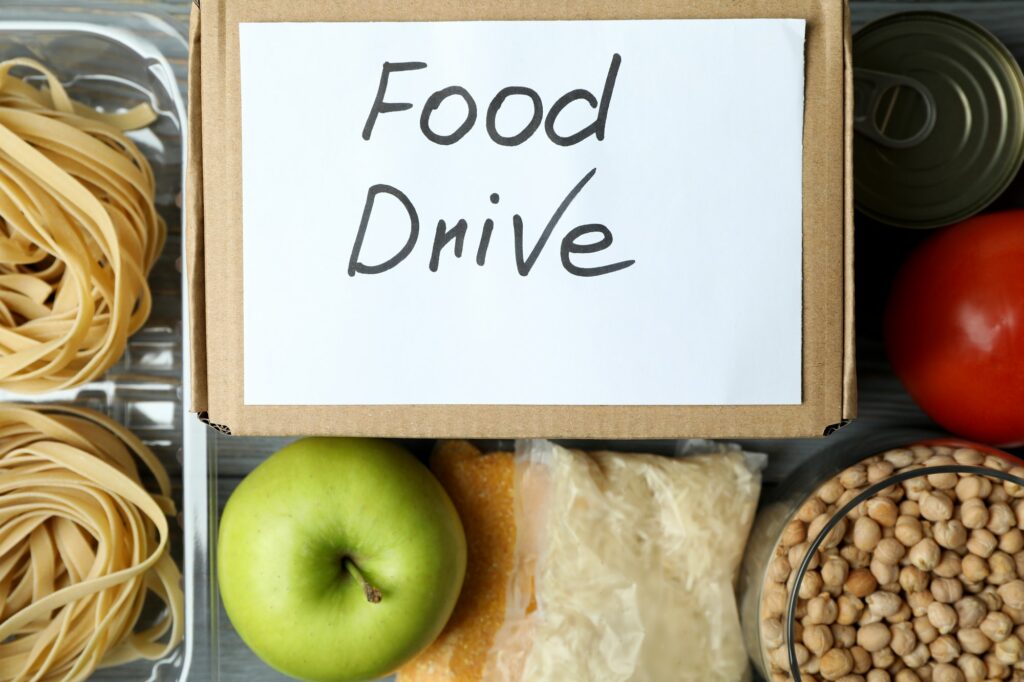 Food drive with meal